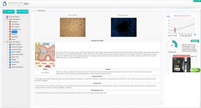 skin and quantum analyzer two in 1 -  - 2