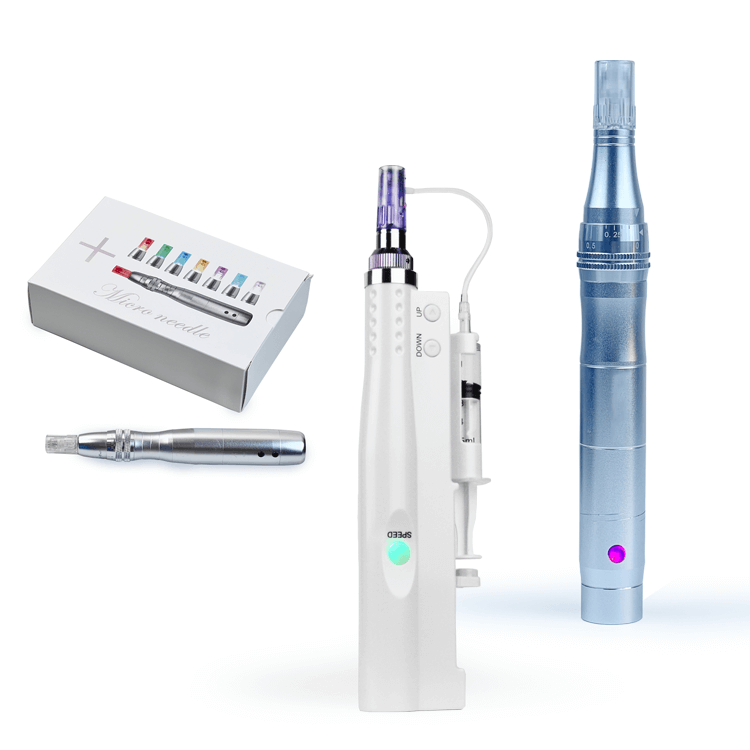 Skin pen microneedling screw type wireless connect with needle -  - 4