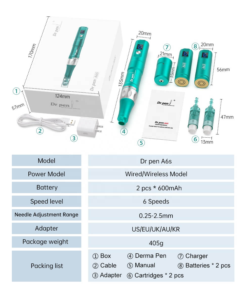 Dr pen A6S dermapen -  - 2