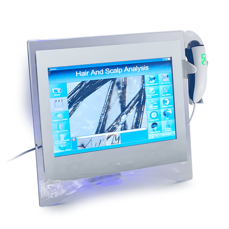 skin and scalp analyzer machine with screen -  - 9