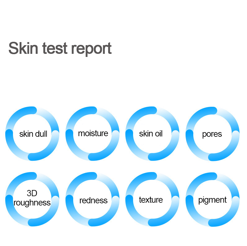 Skin and hair analyzer machine with before after compare -  - 4