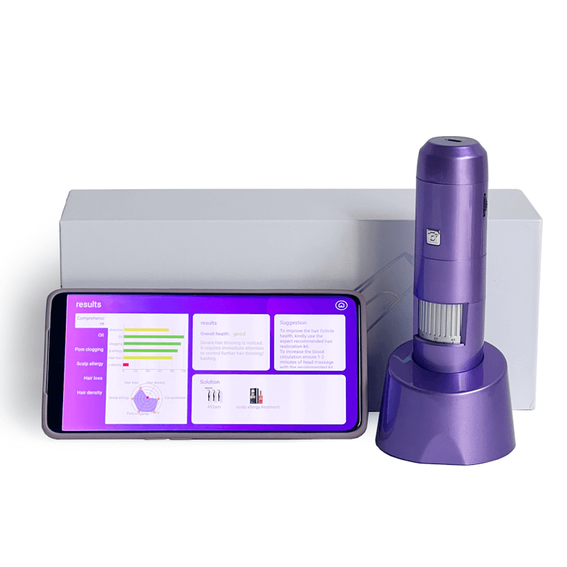 Skin and hair analysis machine for Phone, iPad and computer - News - 8